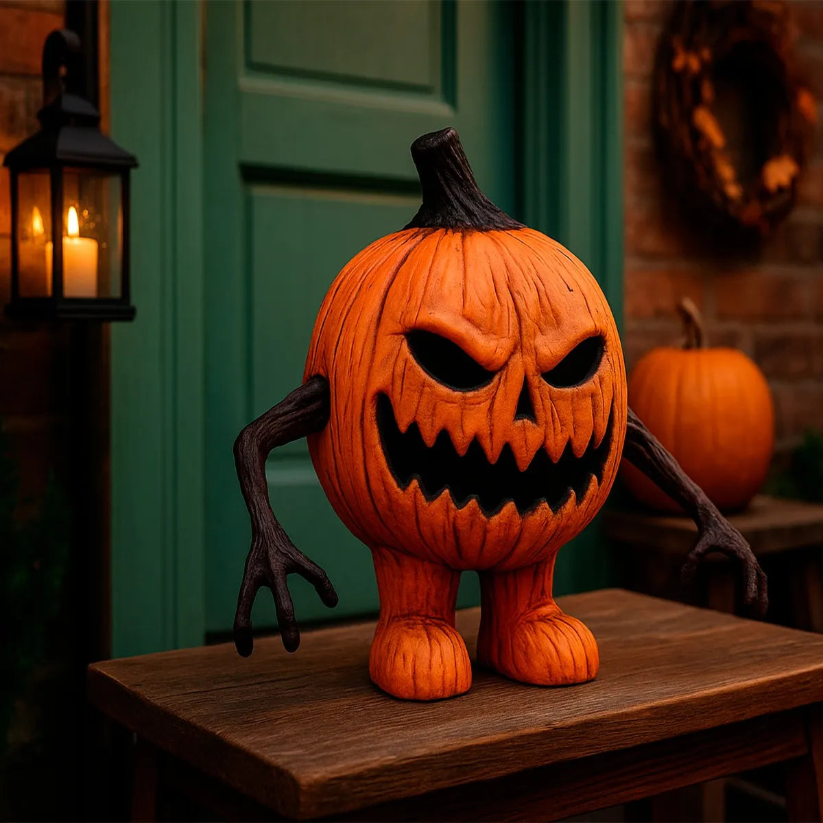 Calabaza Caminante Animatronic Sonido Y Movimiento Halloween