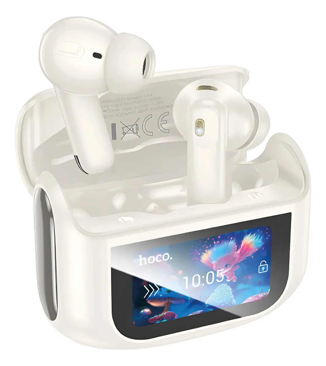 Audífonos PREMIUM Hoco EQ21  ANC+ENC, LED Display