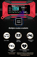 Cargador Batería Inteligente Y Rapido Para Autos Motos 12v