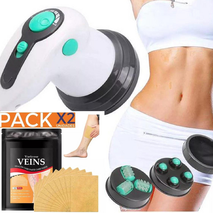 Masajeador Anti-celulitis  + parches