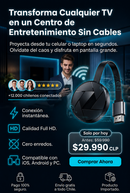 Adaptador WiFi HDMI Transmisor Streaming