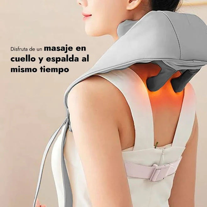 MASAJEADOR DE CUELLO HOMBROS SHIATSU