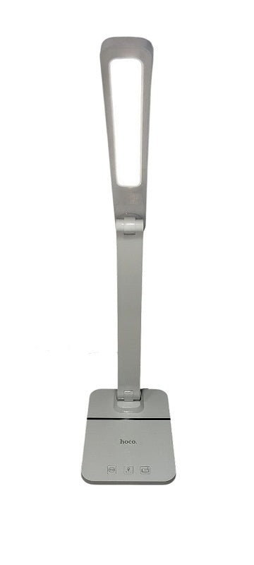 Lampara Escritorio Mesa Hoco Hx11 Plegable Blanco