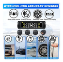 Sistema Monitoreo Presión Neumáticos Auto Carga Solar Tpms